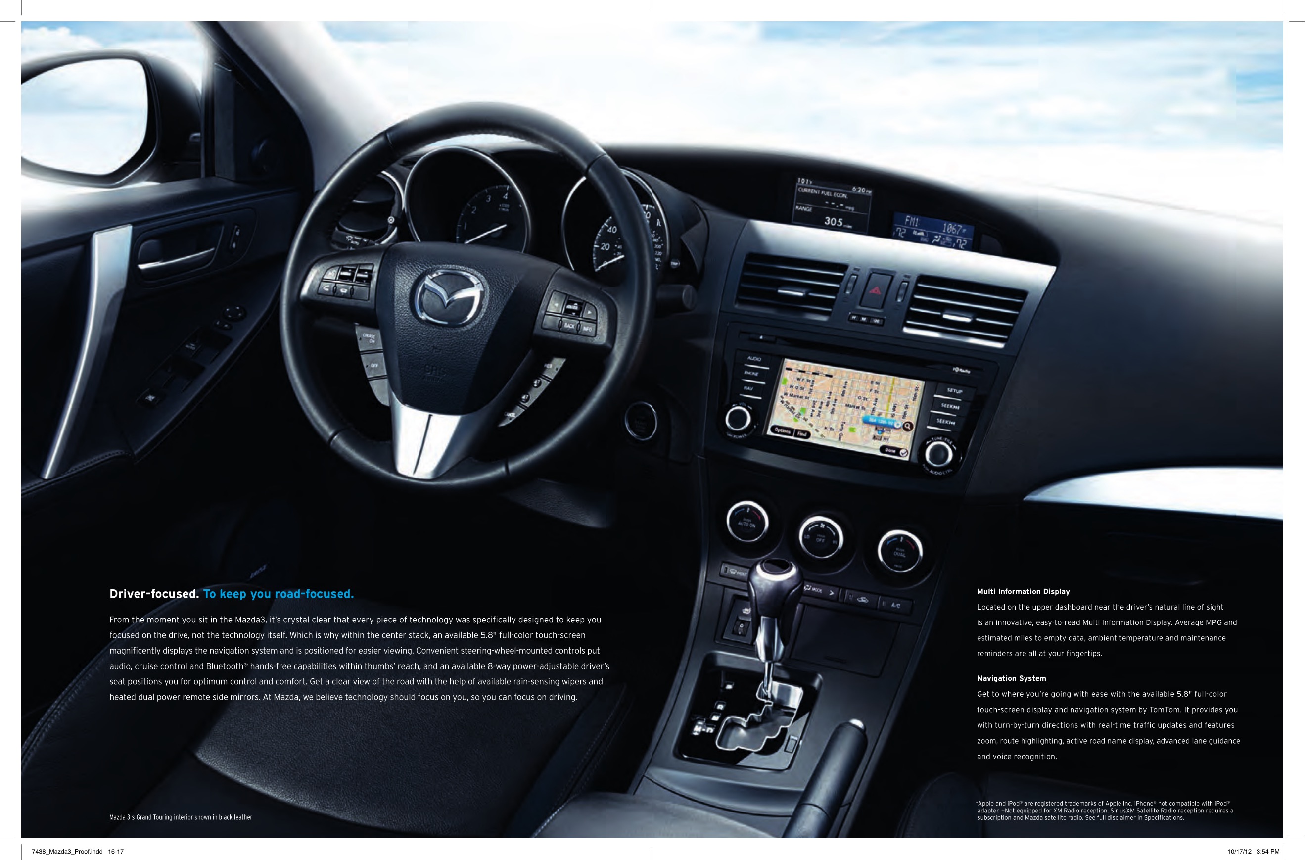 2013 Mazda 3 Brochure Page 14